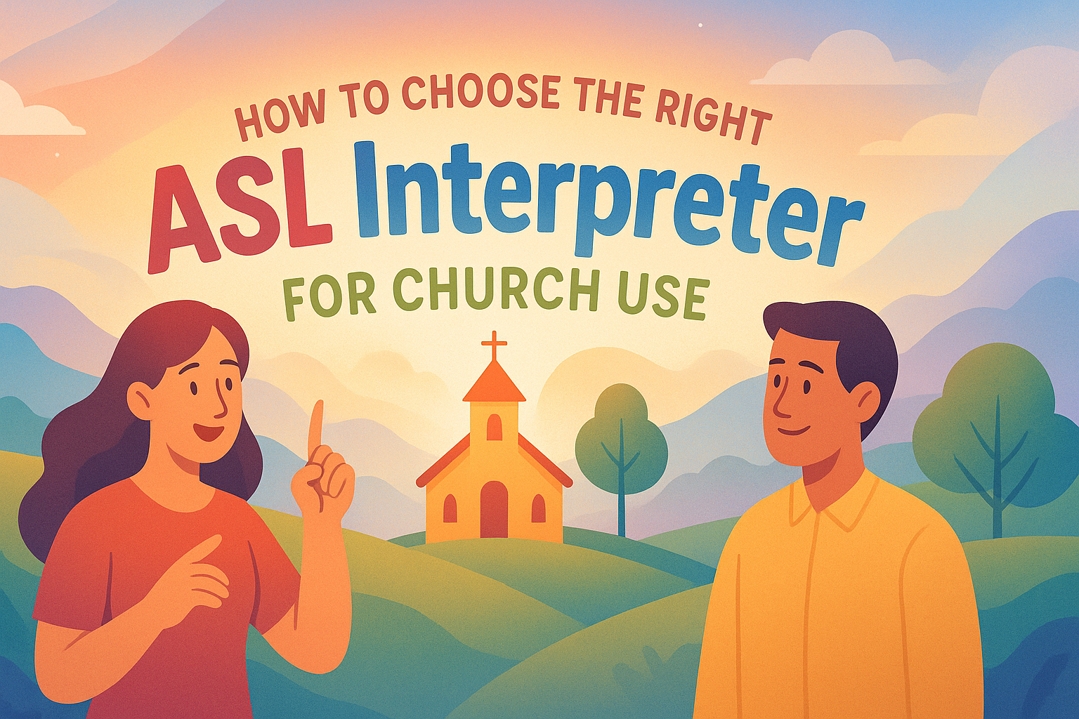 How to Choose the Right ASL Interpreter for Church Use