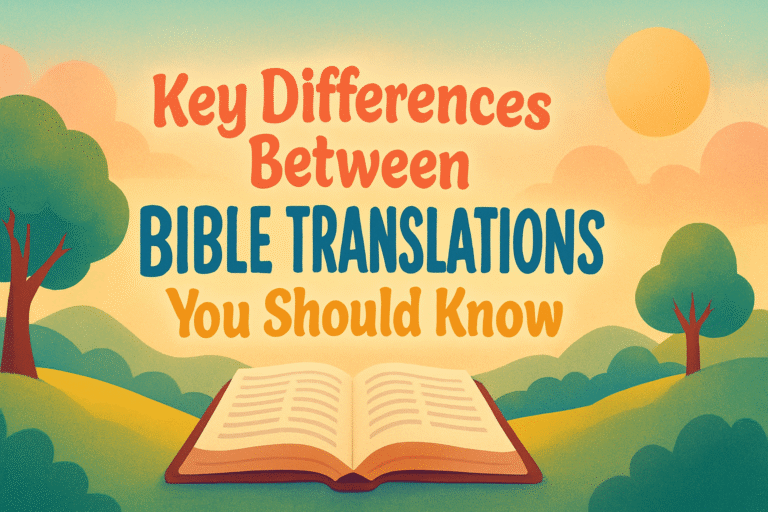 Key Differences Between Bible Translations You Should Know