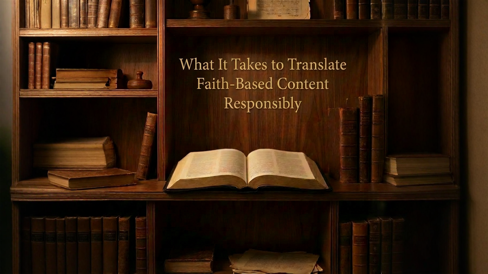 What It Takes to Translate Faith-Based Content Responsibly