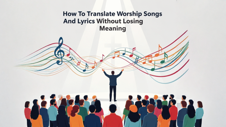How To Translate Worship Songs And Lyrics Without Losing Meaning