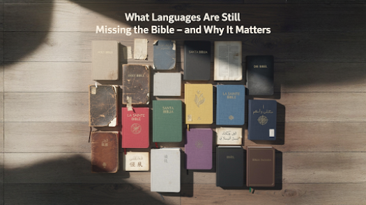 What Languages Are Still Missing the Bible - and Why It Matters